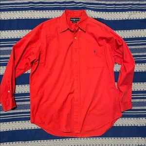 Ralph Lauren button up dress shirt vintage